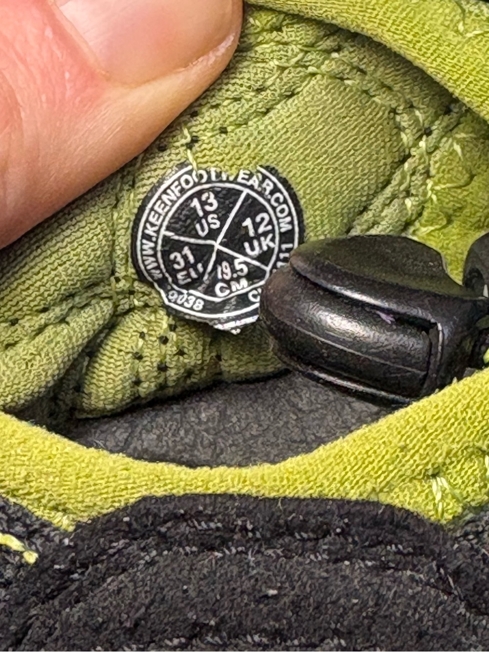 Keen Hybrid Water Sandals Shoes Boys 13 Green Summer Beach Outdoor Waterproof - Picture 9 of 10